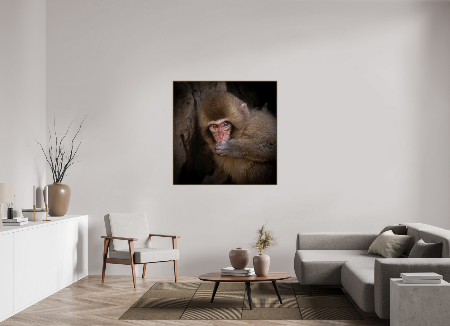 120 x 120 cm, Caisse Bois 6 mm Oups! au Japon