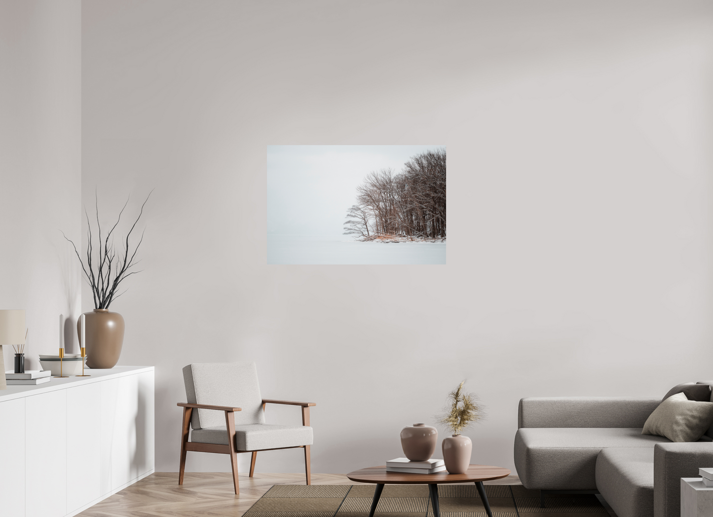 105 x 70 cm, Photo Print On Fuji Crystal DP II Ambiance à Hokkaido