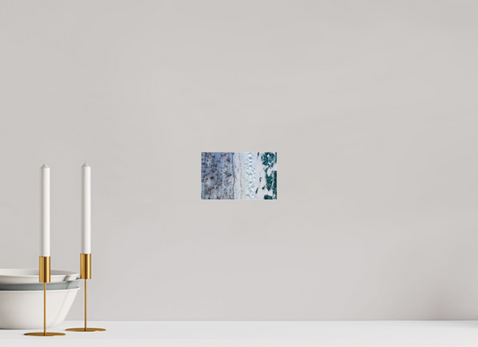 16 x 10 cm, Photo Print Under Acrylic Glass Baïkal - les arbres