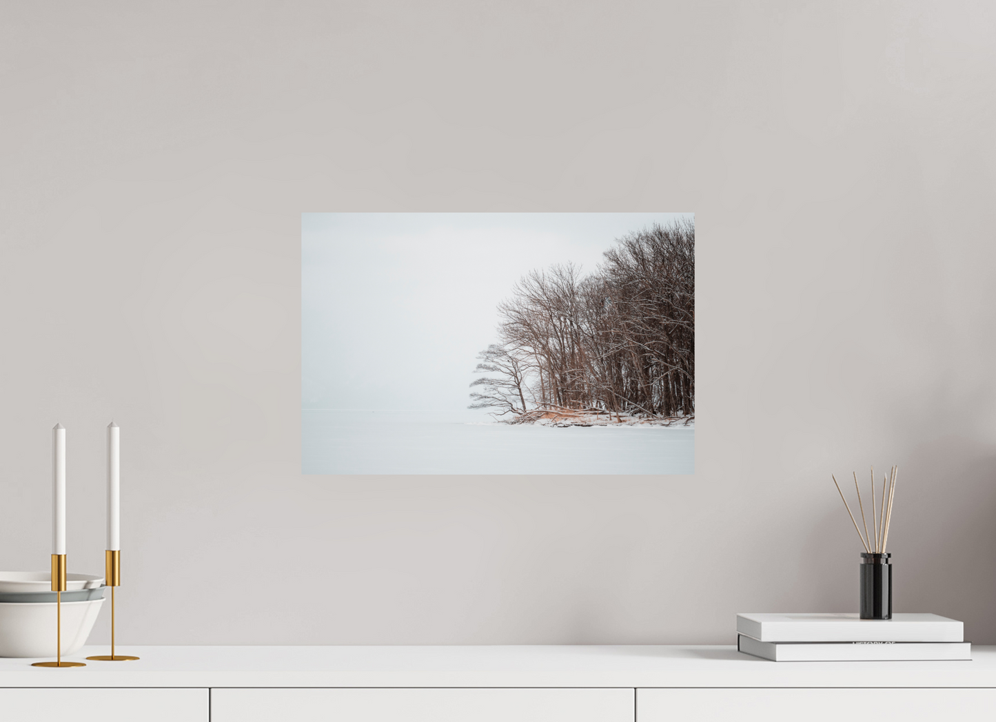 45 x 30 cm, Photo Print On Fuji Crystal DP II Ambiance à Hokkaido