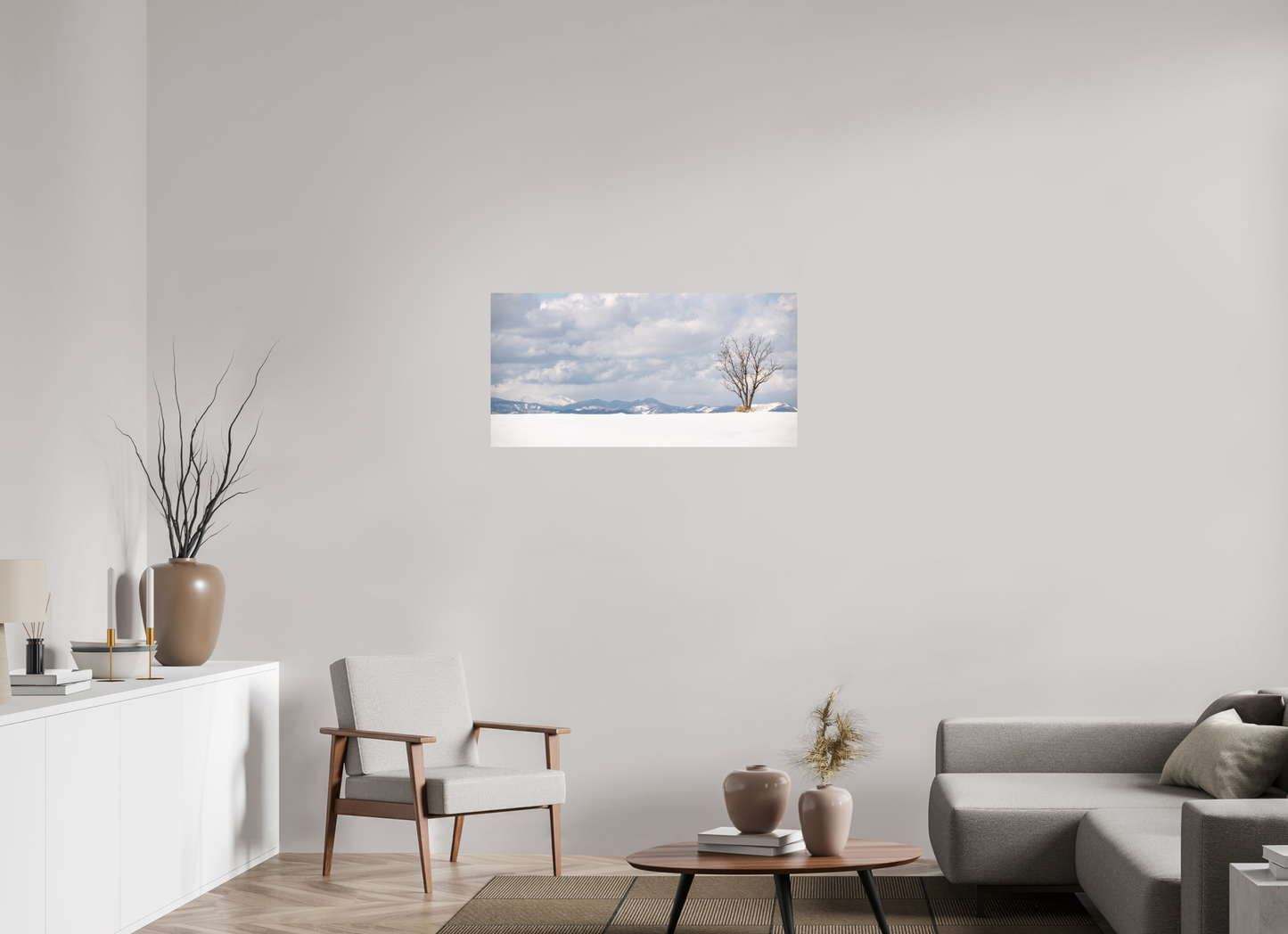 99,5 x 50 cm, Photo Print On Fuji Crystal DP II L'arbre 2