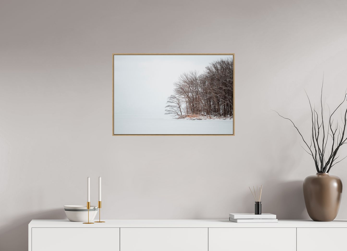 75 x 50 cm, Caisse Bois 6 mm Ambiance à Hokkaido
