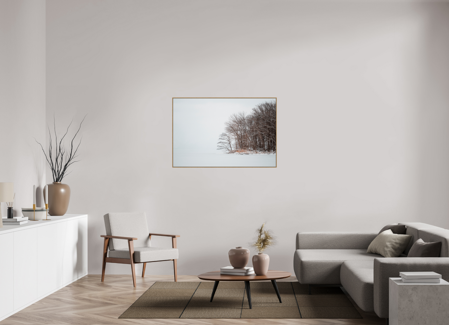 120 x 80 cm, Caisse Bois 6 mm Ambiance à Hokkaido