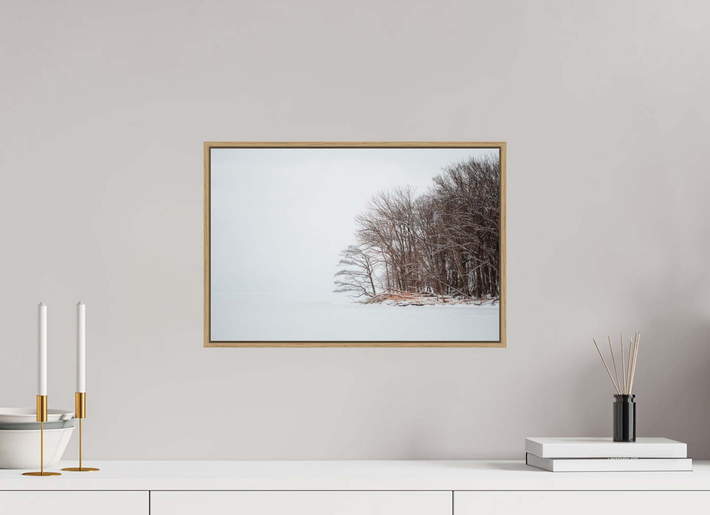 45 x 30 cm, Caisse Bois 6 mm Ambiance à Hokkaido