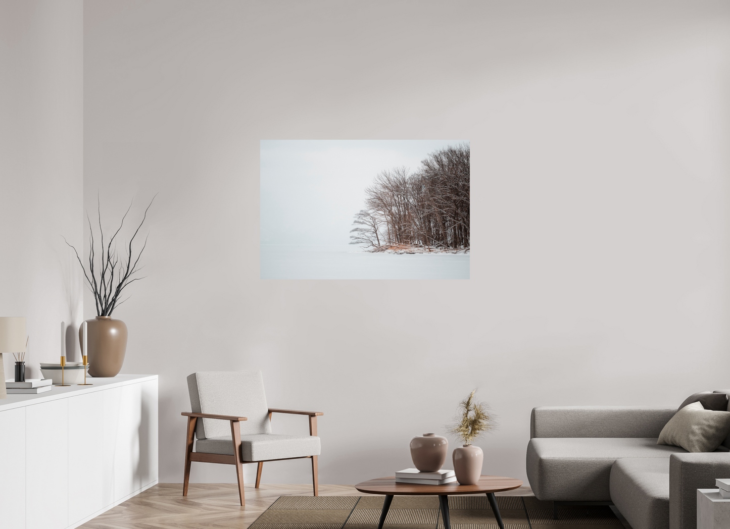 120 x 80 cm, Photo Print On Fuji Crystal DP II Ambiance à Hokkaido