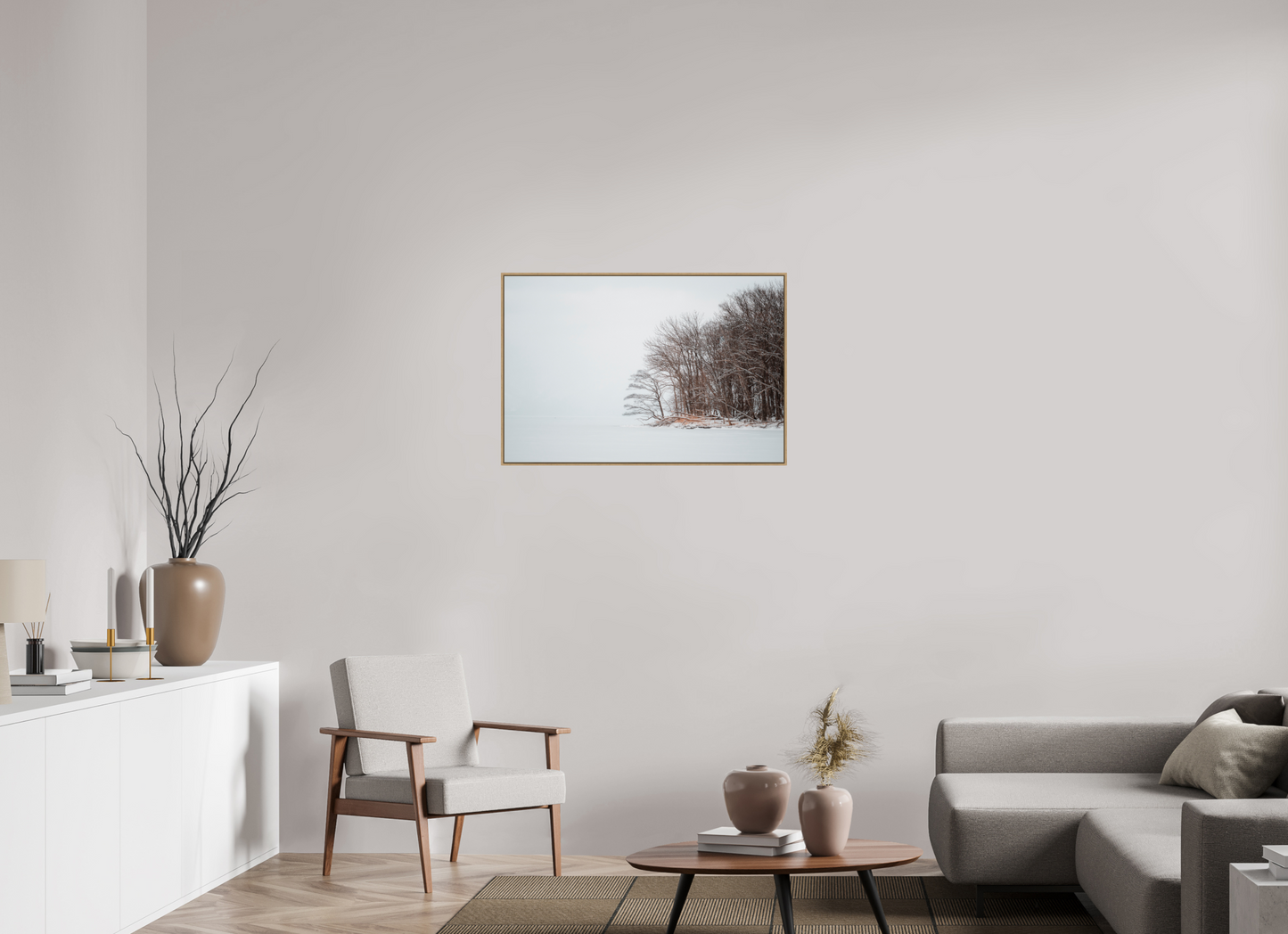 90 x 60 cm, Caisse Bois 6 mm Ambiance à Hokkaido