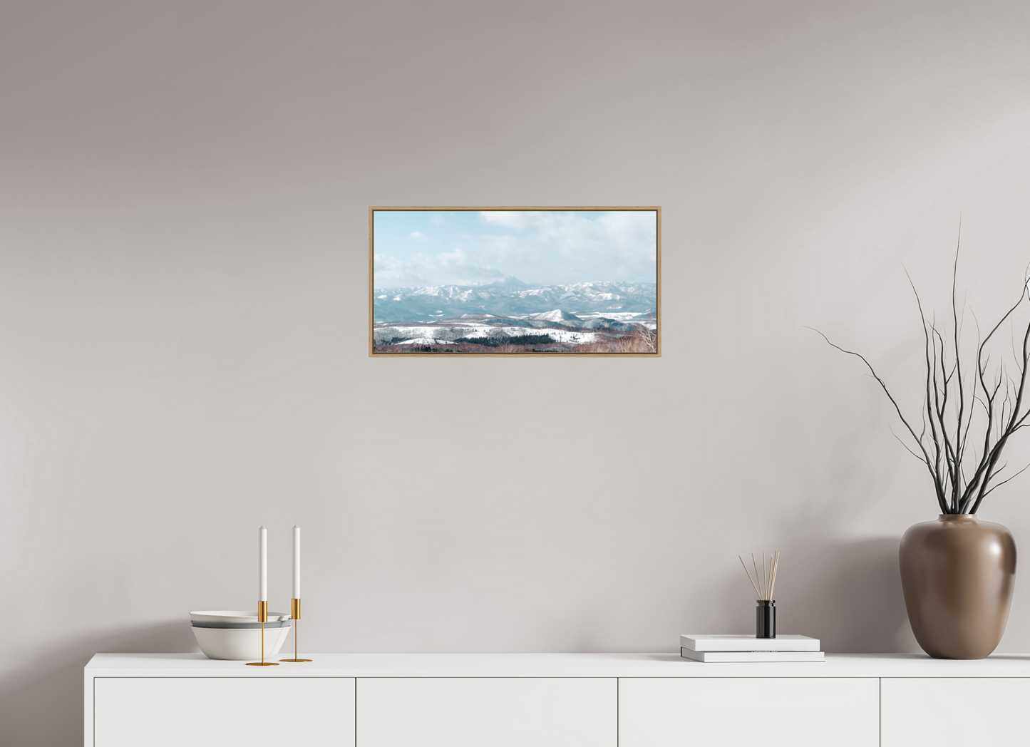 60 x 30 cm, Caisse Bois 6 mm Volcan à Hokkaido