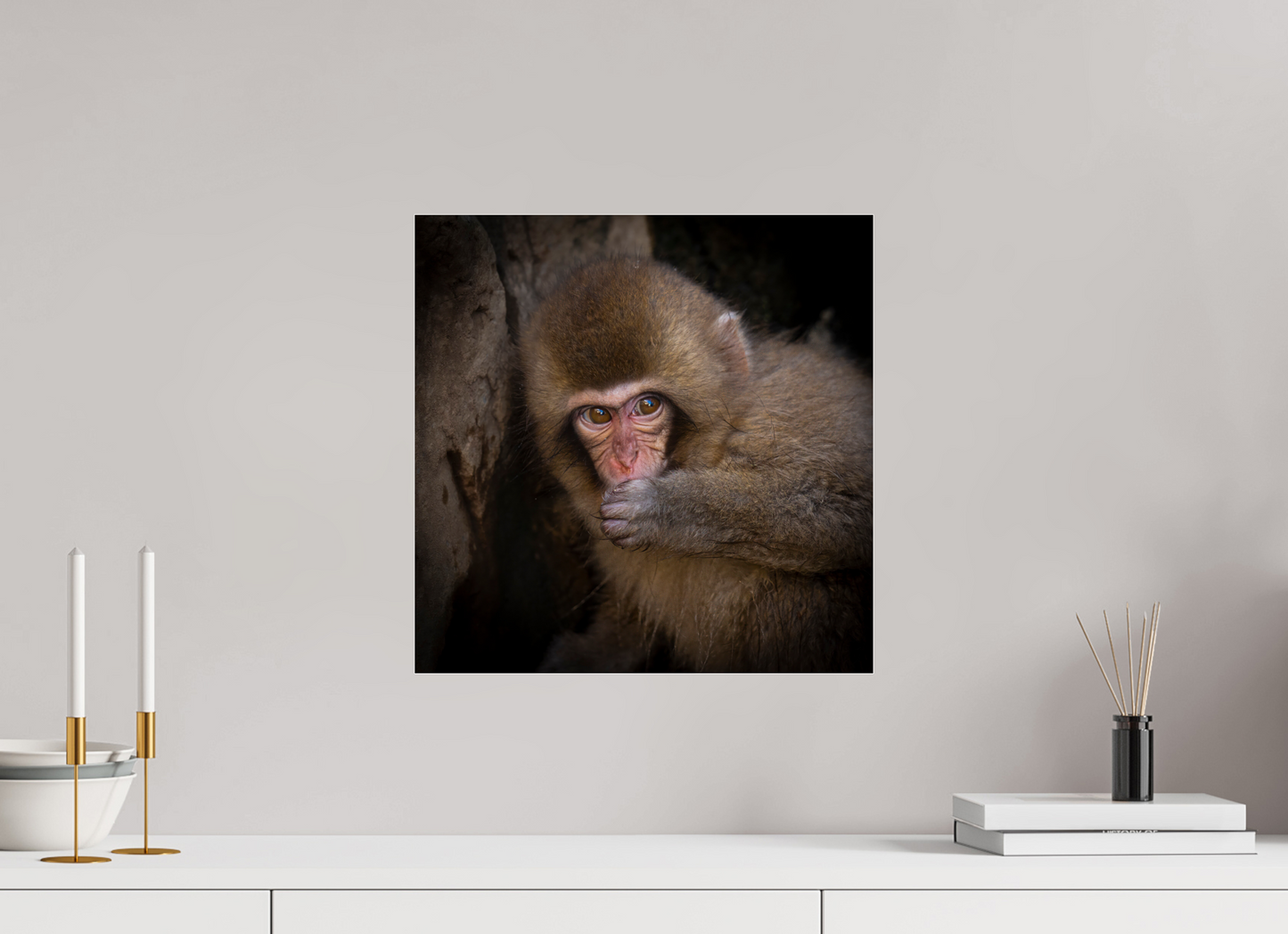 40 x 40 cm, Photo Print Under Acrylic Glass Oups!  au Japon