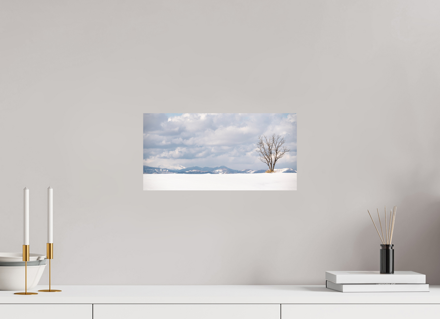 39,8 x 20 cm, Photo Print On Fuji Crystal DP II L'arbre 2
