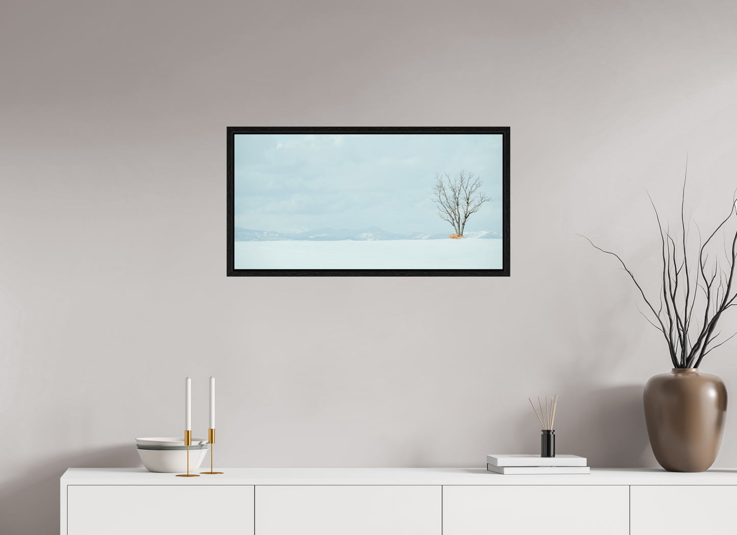 79,6 x 40 cm, Floater Frame l'arbre