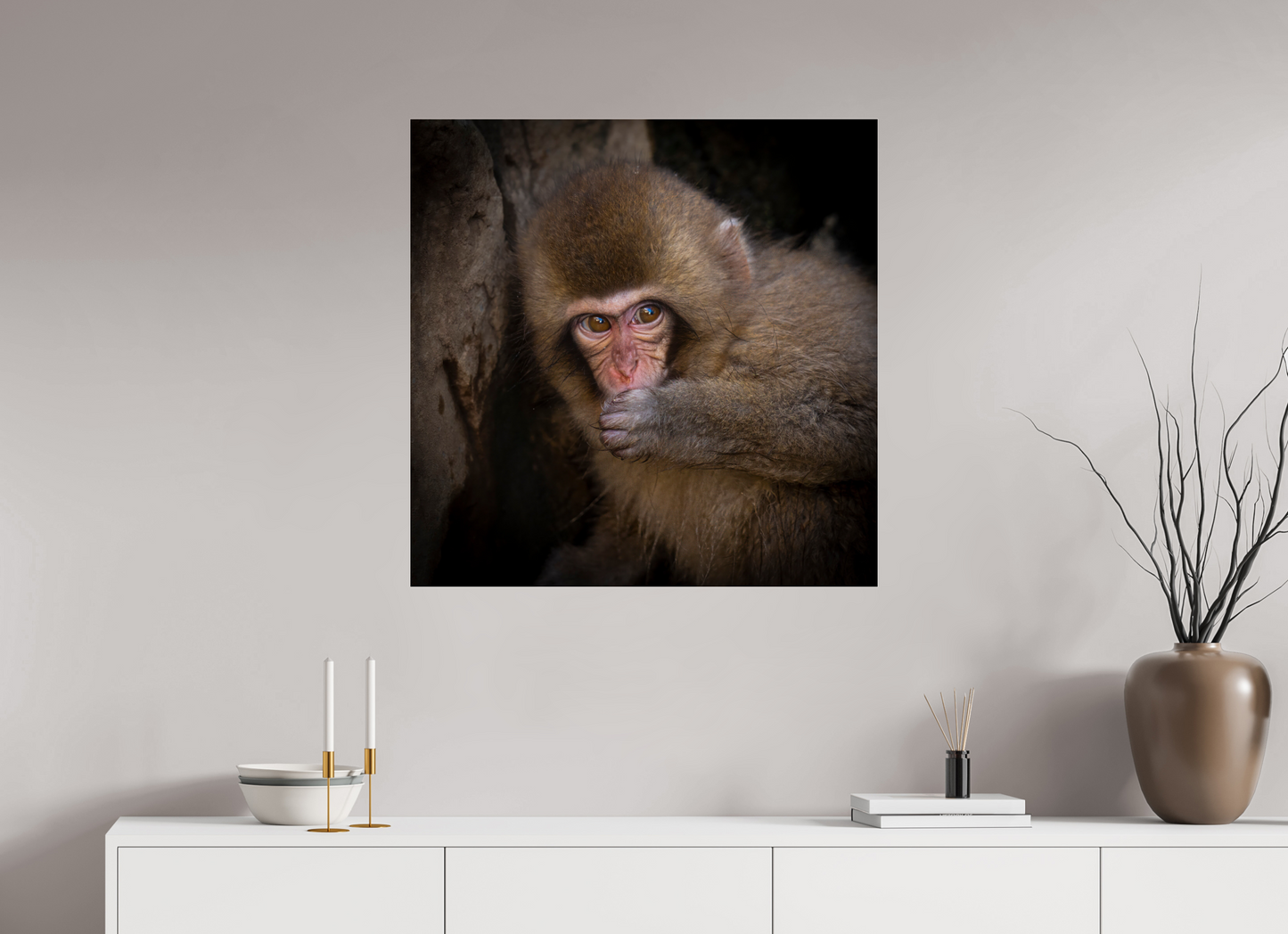 80 x 80 cm, Photo Print Under Acrylic Glass Oups!  au Japon