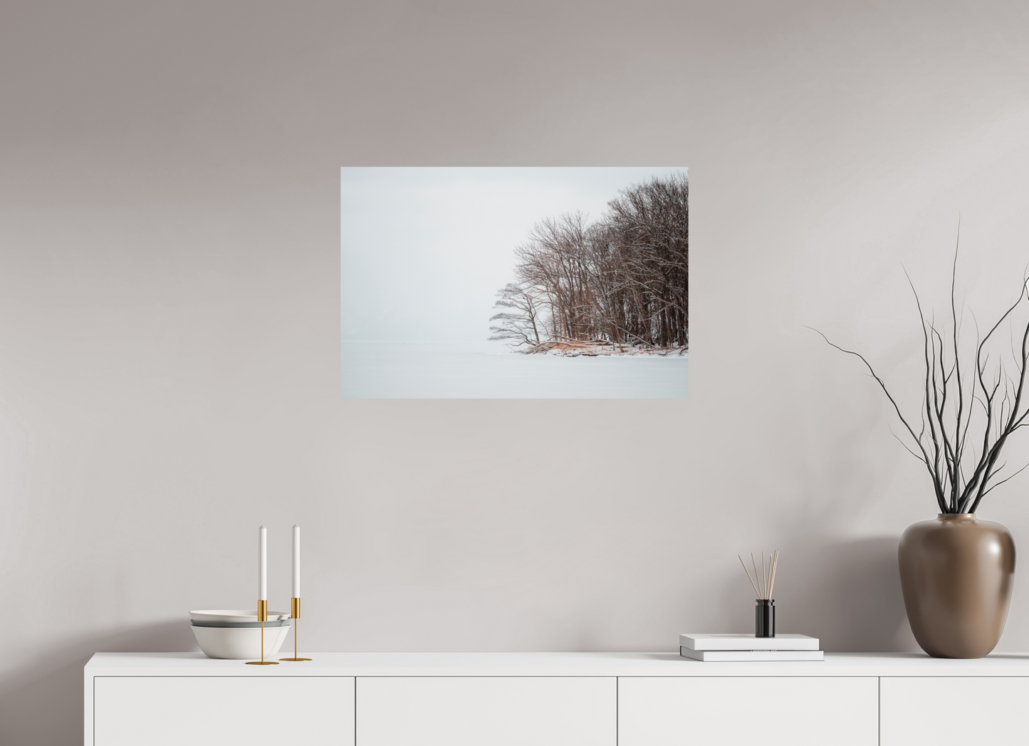 75 x 50 cm, Photo Print On Fuji Crystal DP II Ambiance à Hokkaido