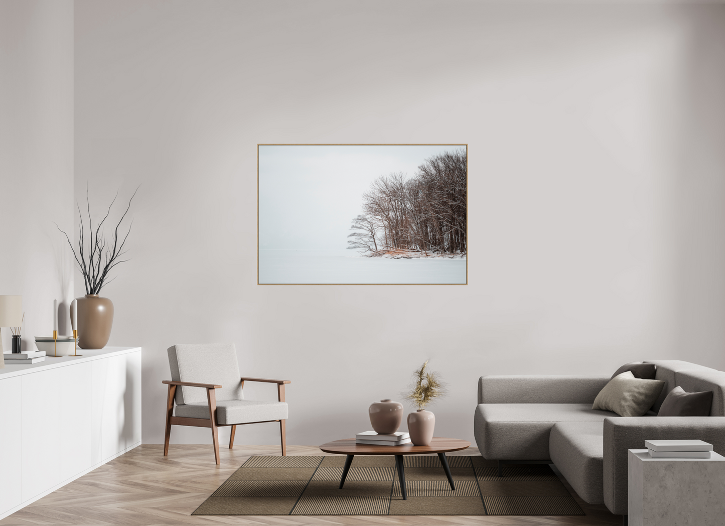 150 x 100 cm, Caisse Bois 6 mm Ambiance à Hokkaido