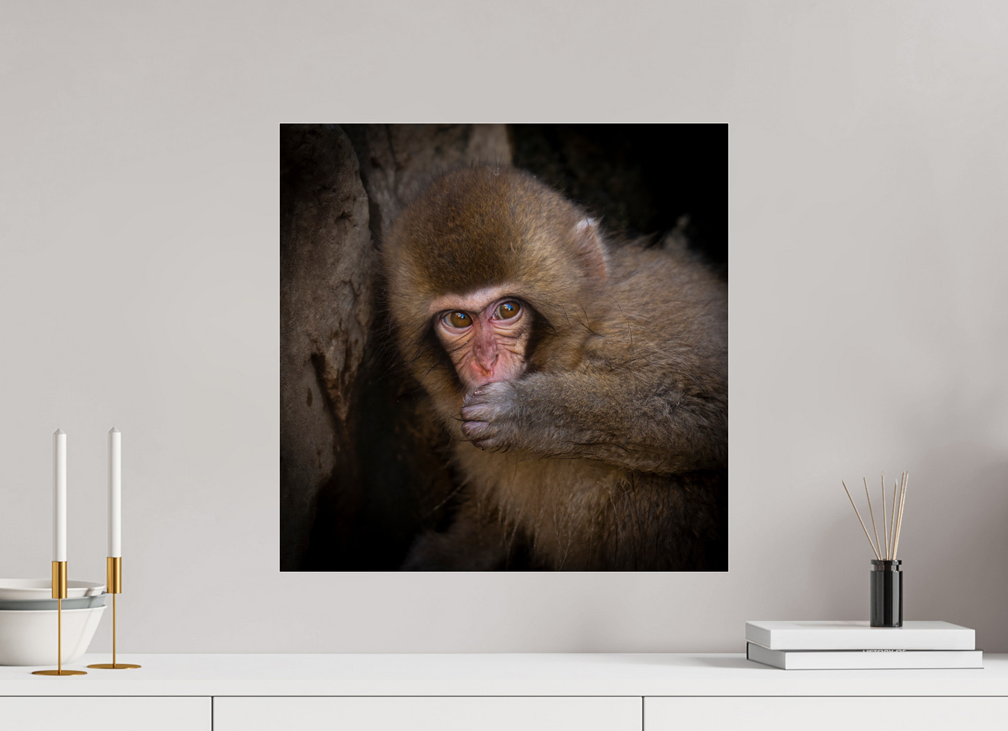 50 x 50 cm, Photo Print Under Acrylic Glass Oups!  au Japon