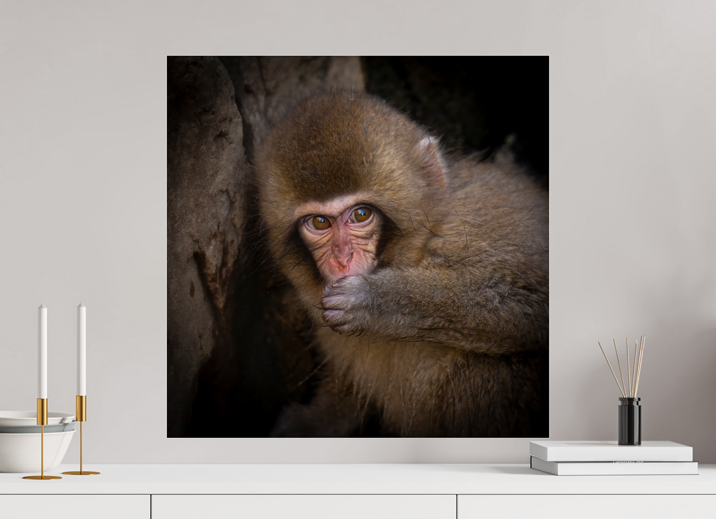 60 x 60 cm, Photo Print Under Acrylic Glass Oups!  au Japon
