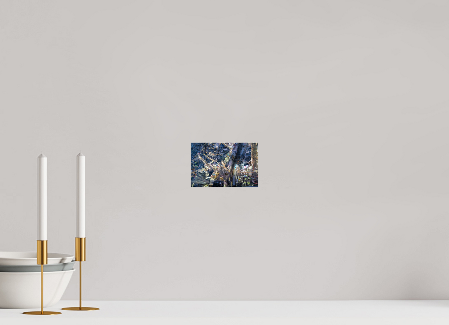 15 x 10 cm, Photo Print Under Acrylic Glass Shibuya