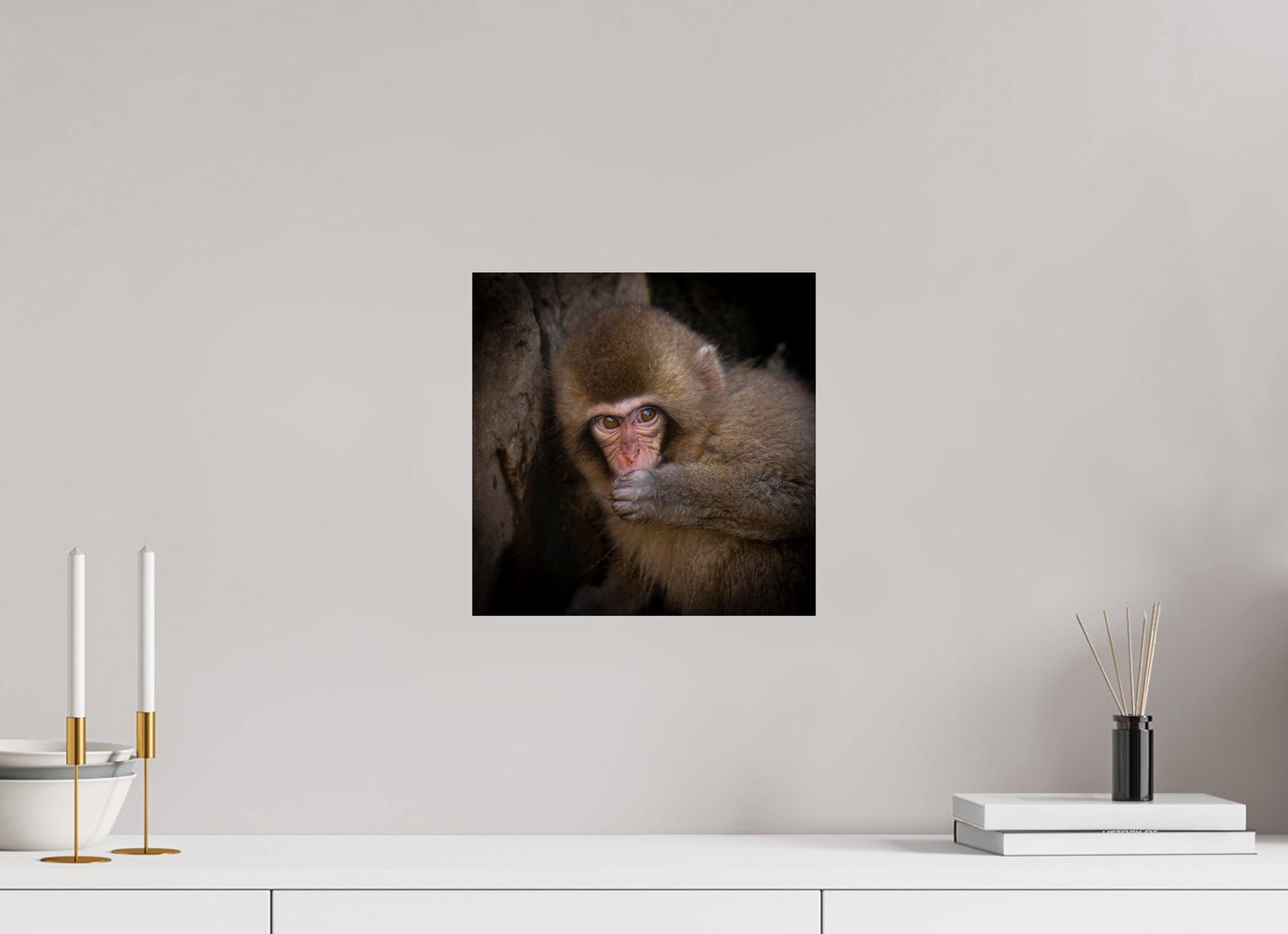 30 x 30 cm, Photo Print Under Acrylic Glass Oups!  au Japon