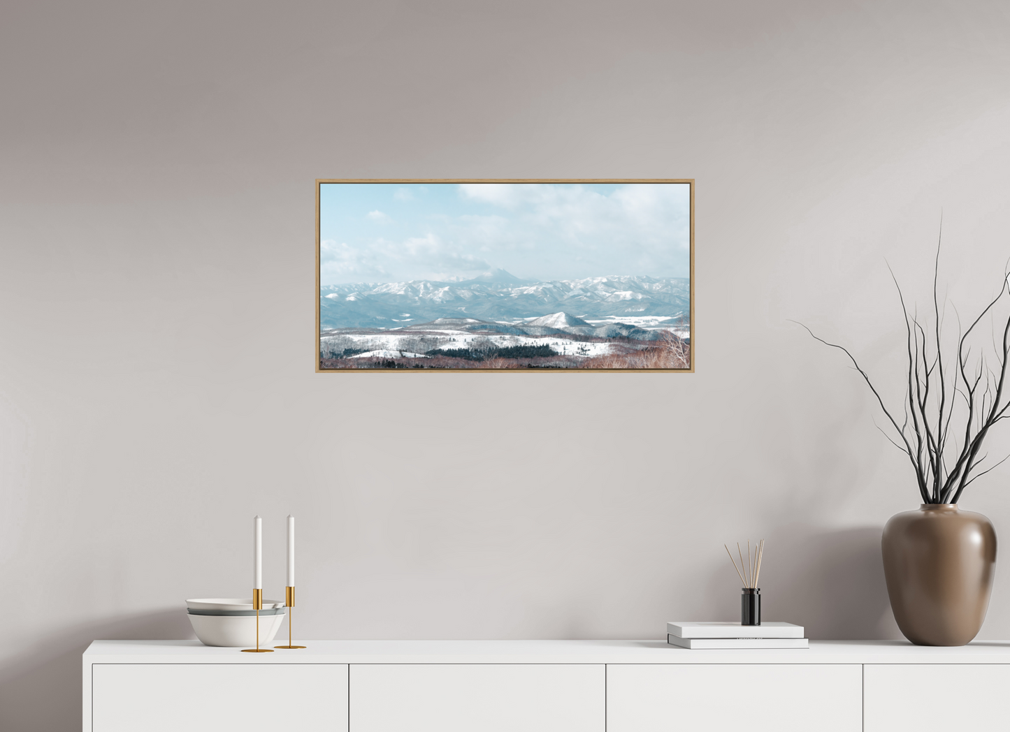80 x 40 cm, Caisse Bois 6 mm Volcan à Hokkaido