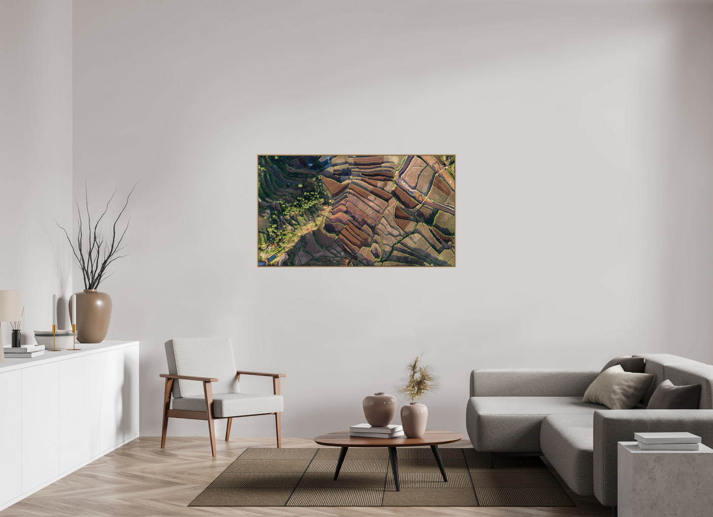 144 x 81 cm, Caisse Bois 6 mm Madagascar