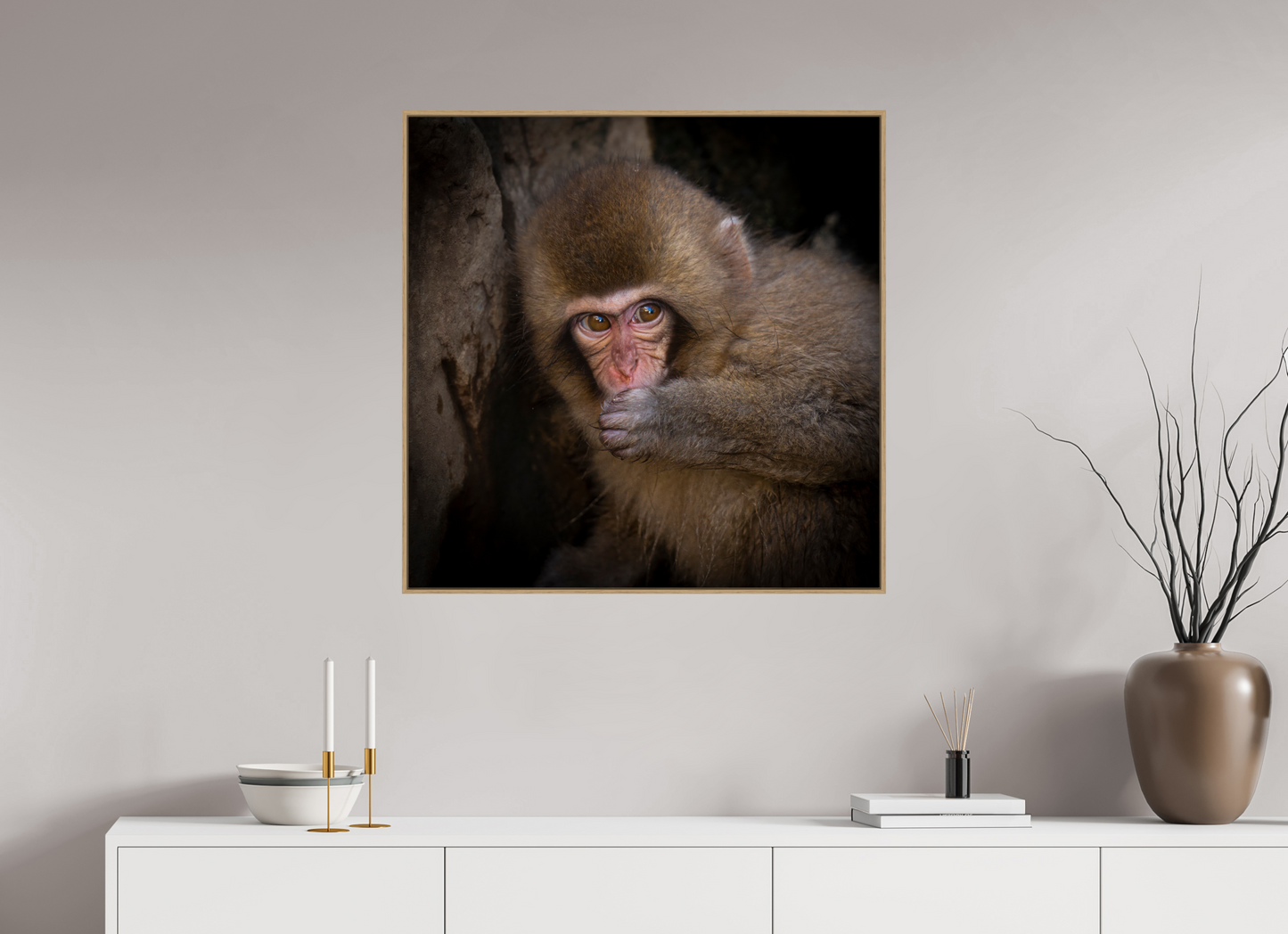 80 x 80 cm, Caisse Bois 6 mm Oups!  au Japon